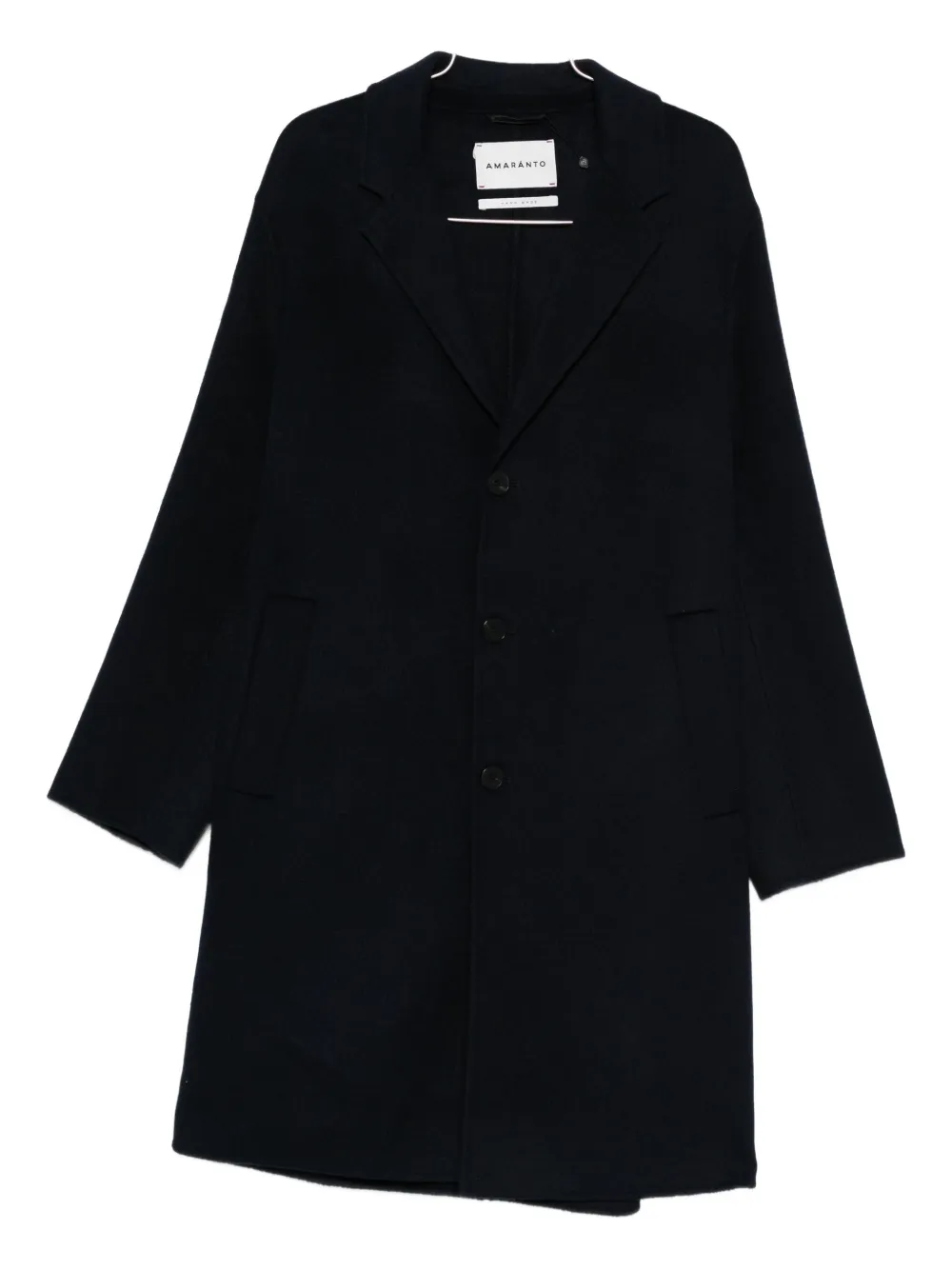 

Однобортное пальто Amaranto, синий