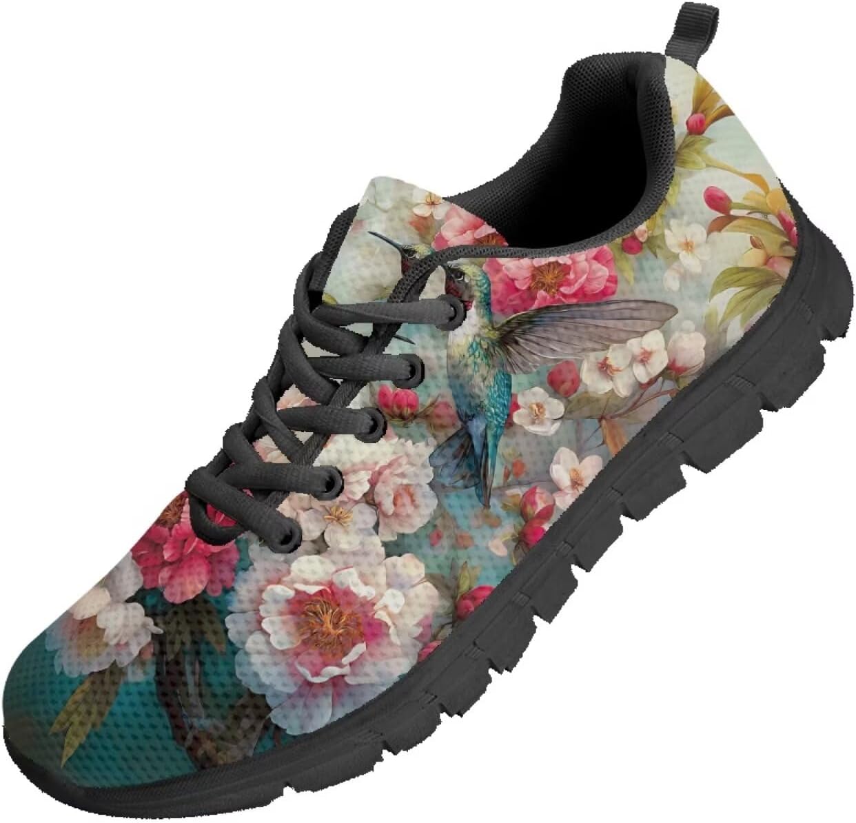 

Мужские кроссовки Funnydude Funny Print для прогулок, осенние повседневные теннисные кроссовки для путешествий, Hummingbird