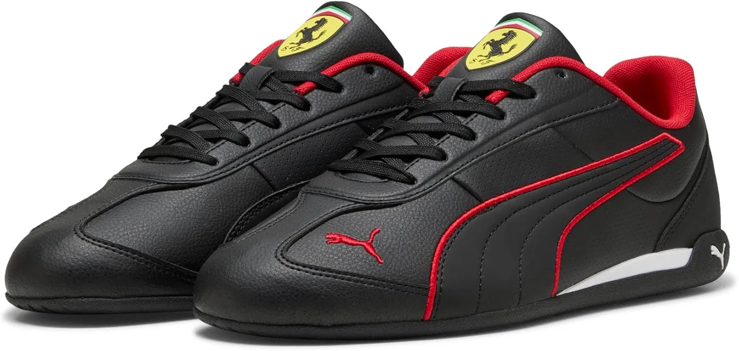 Мужские кроссовки Puma Scuderia Ferrari Replicatch, Puma Schwarz Rosso Corsa Puma Black Rosso Corsa — фото 2