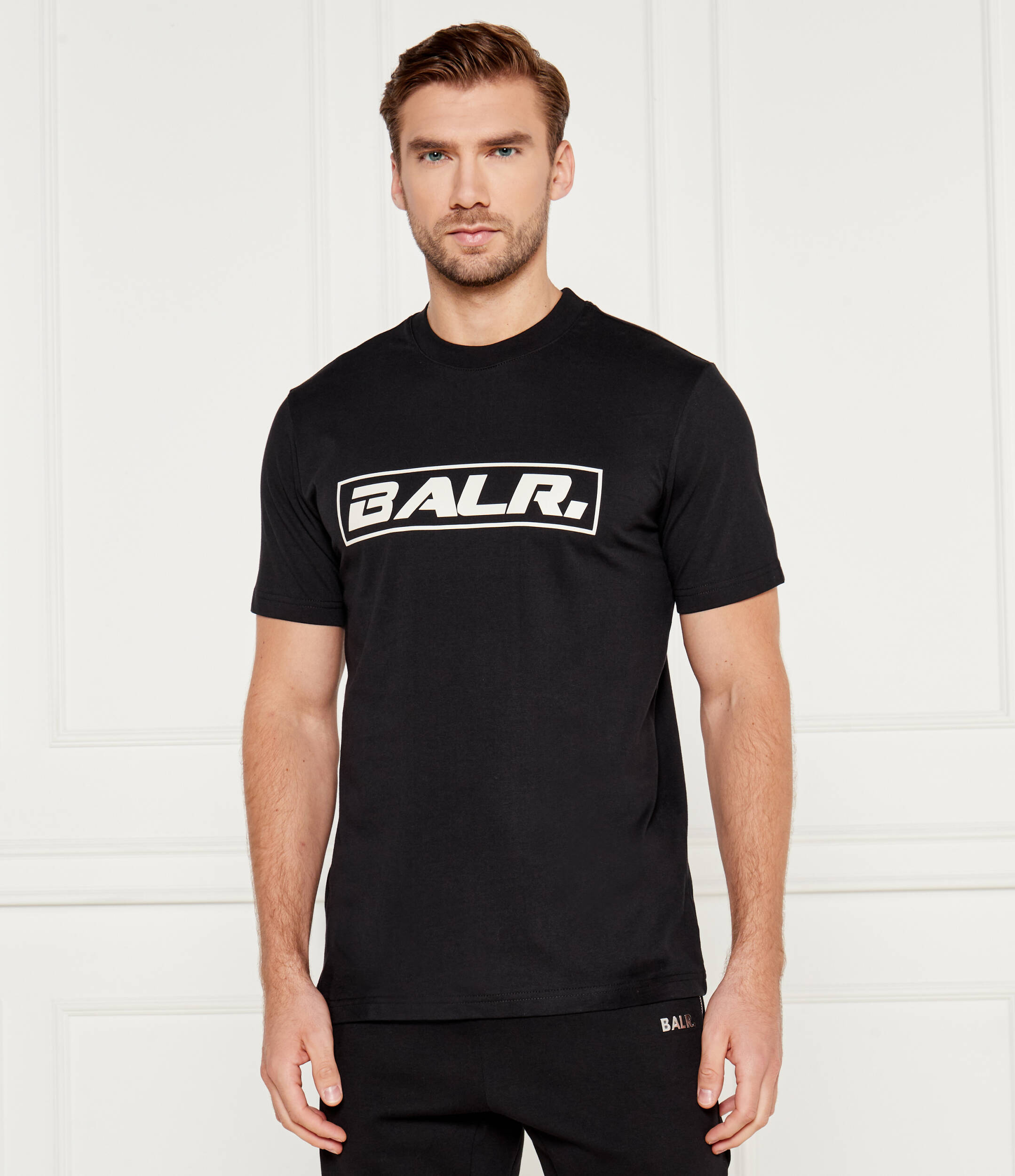 

Футболка BALR. The Club Regular Fit, черный