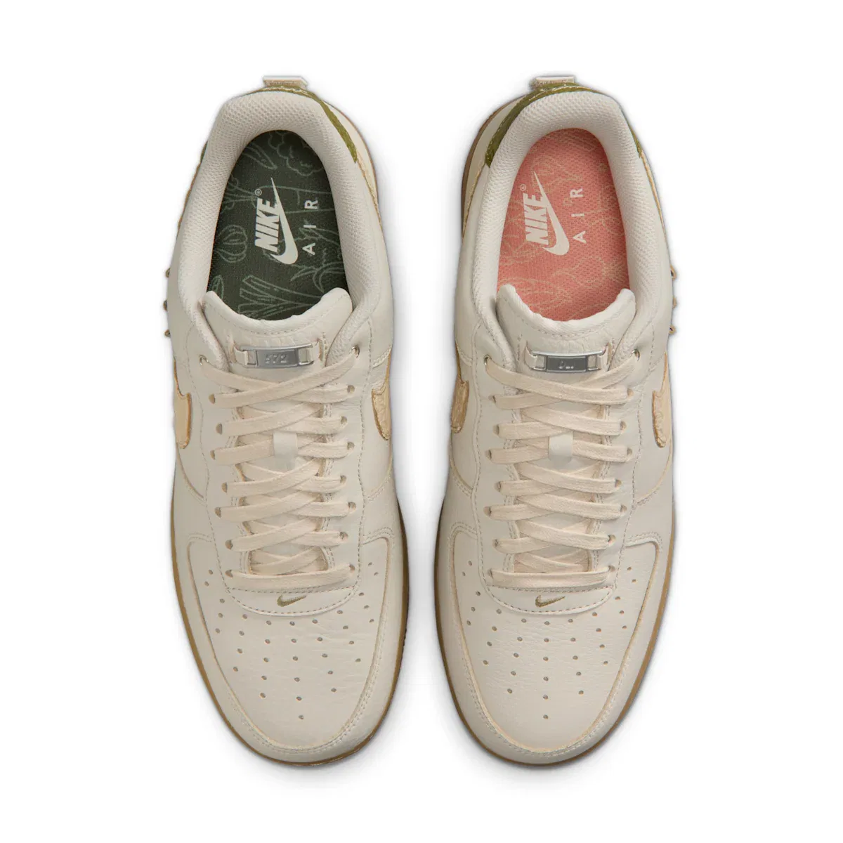 Мужские кроссовки Air Force 1 '07 x Doernbecher Freestyle "Oli" Nike, мультиколор — фото 4