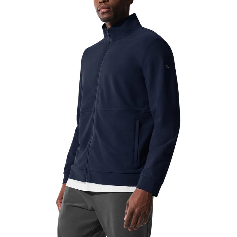 

Alo Yoga Застегивающаяся куртка с высоким воротником, Marine Blue/Navy