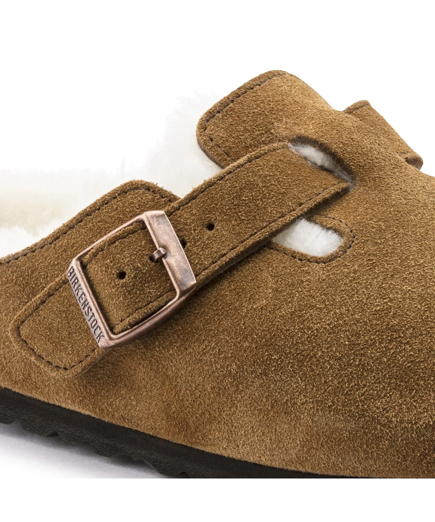 Унисекс сандалии BIRKENSTOCK Boston Shearling — фото 2