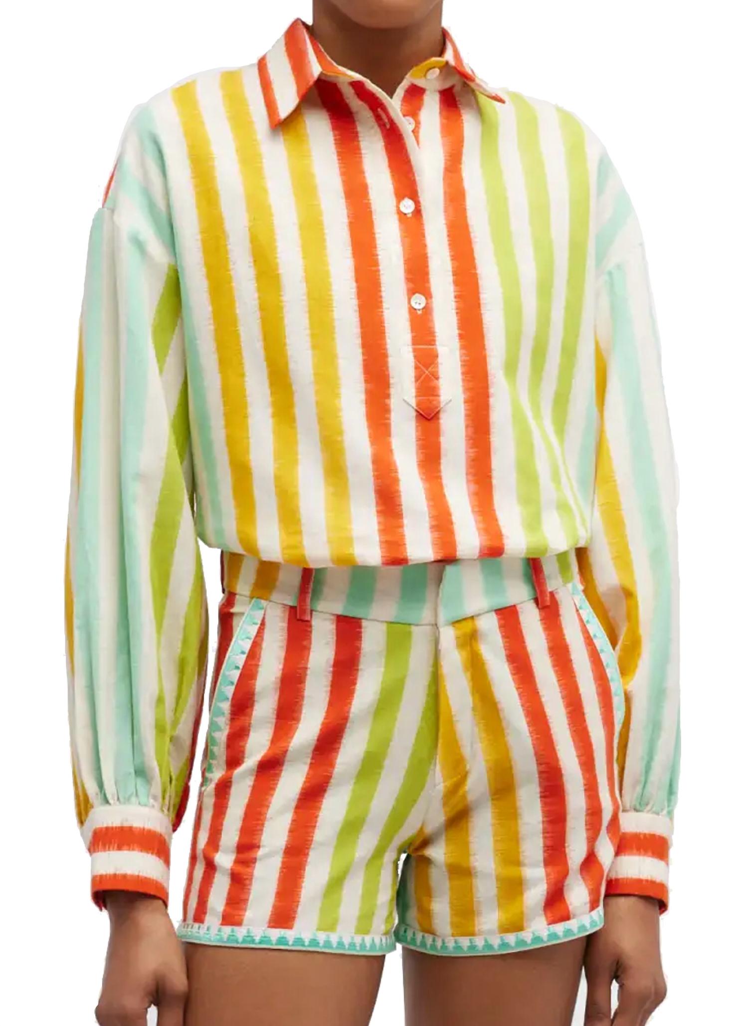 

Рубашка в полоску Tessa Ikat Multi Emporio Sirenuse