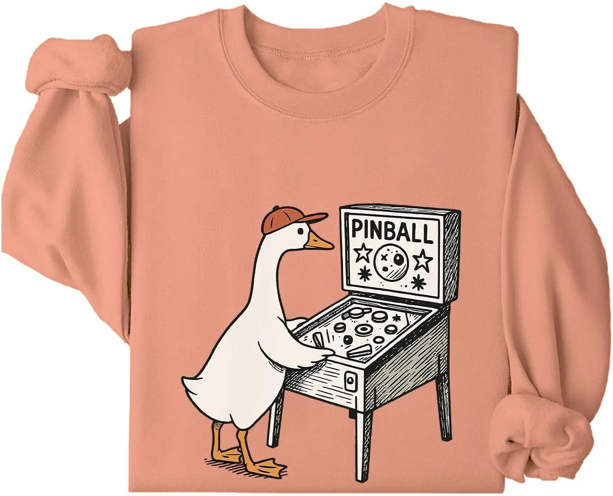 

Толстовка Funny Pinball Goose с капюшоном Batclock