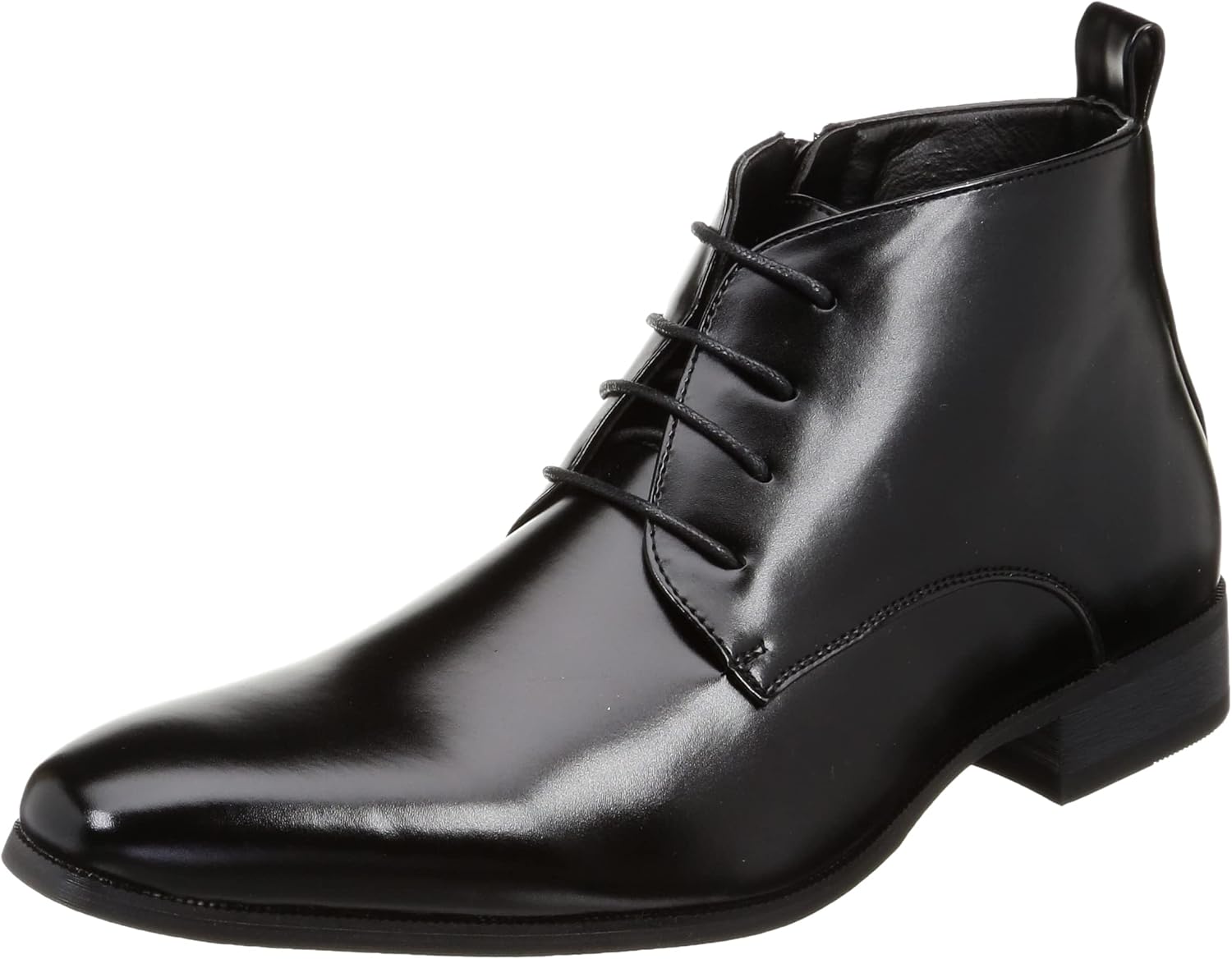 

Мужские ботинки LASSUFRISS (ЛасандФрис) с открытой шнуровкой и простым носком Lassu&Friss, черный