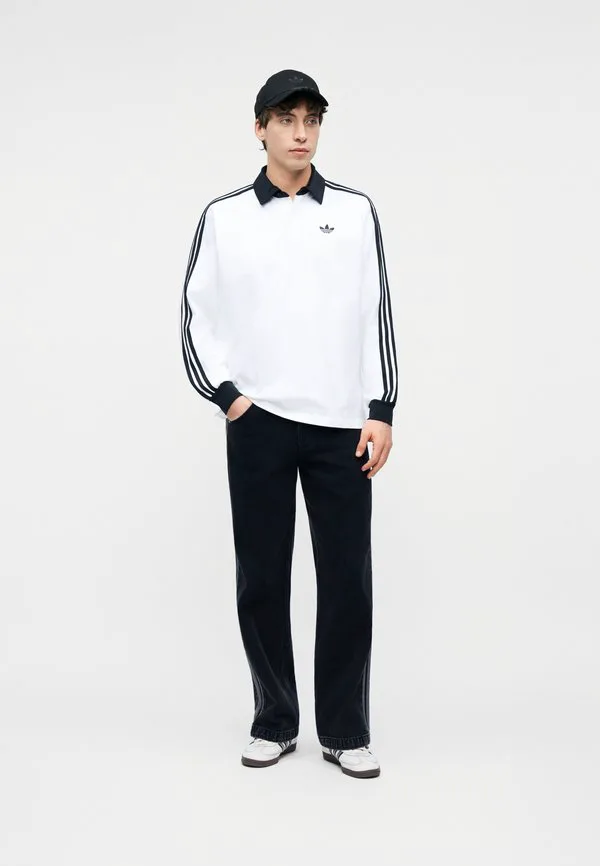 Рубашка поло Adidas Originals, White — фото 2