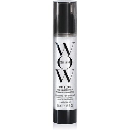 

Pop + Lock Frizz Control + Glossing Serum - Сыворотка против вьющихся волос с термозащитой, запечатывает секущиеся кончики, увлажняет, делает шелковистыми и придает блеск тусклым обезвоженным волосам, Color Wow