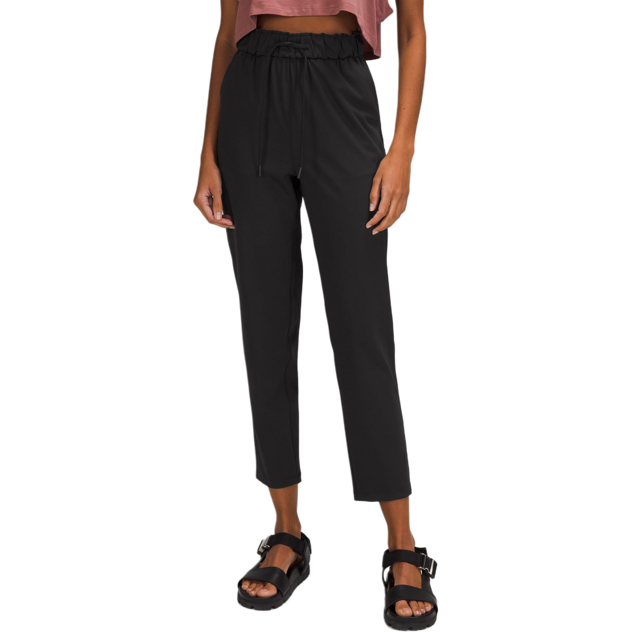 

Повседневные брюки женские черные Lululemon