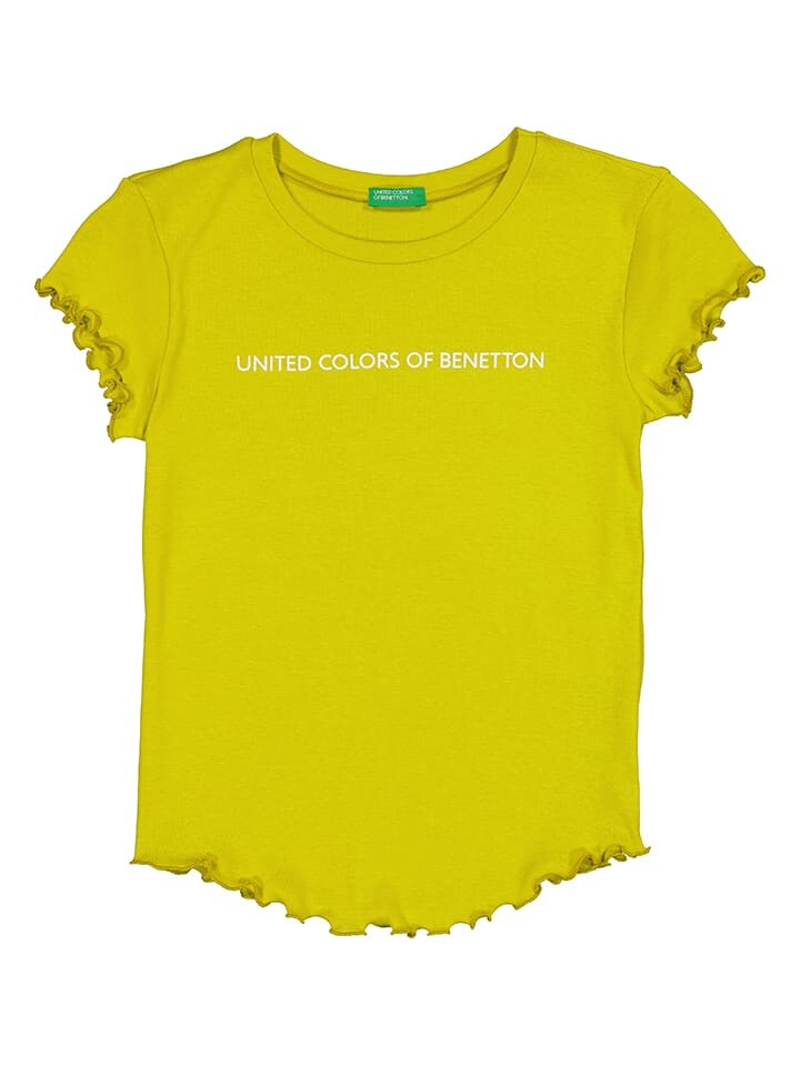

Футболка Benetton, желтый
