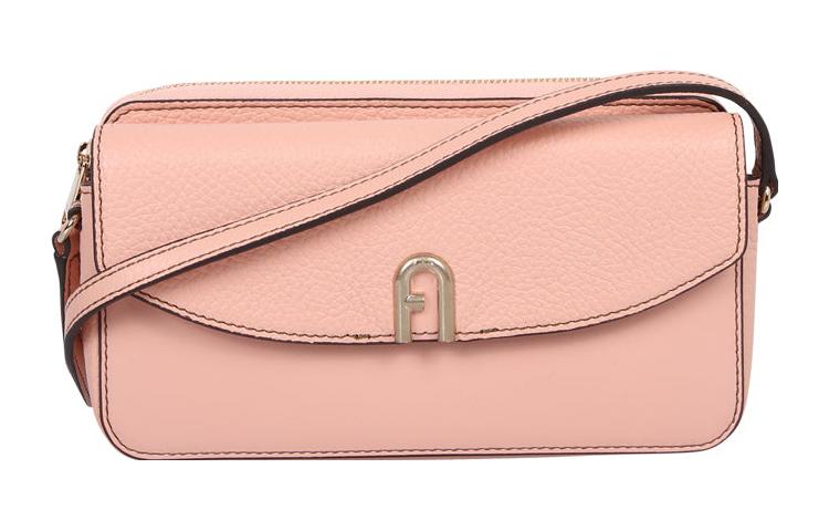 

Furla Примюла Сумка через плечо из телячьей кожи женская розовая