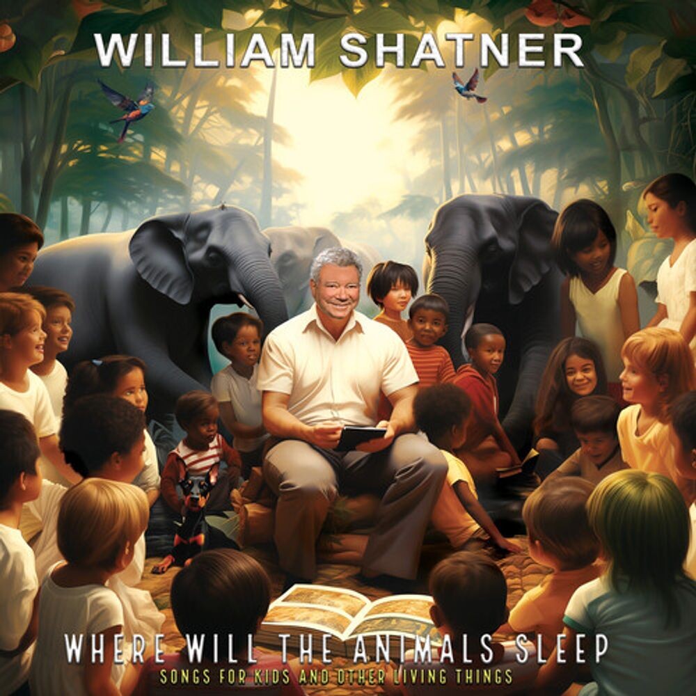 

Виниловая пластинка LP Where Will The Animals Sleep: Songs For Kids & Other Living Things [Green Vinyl] - William Shatner