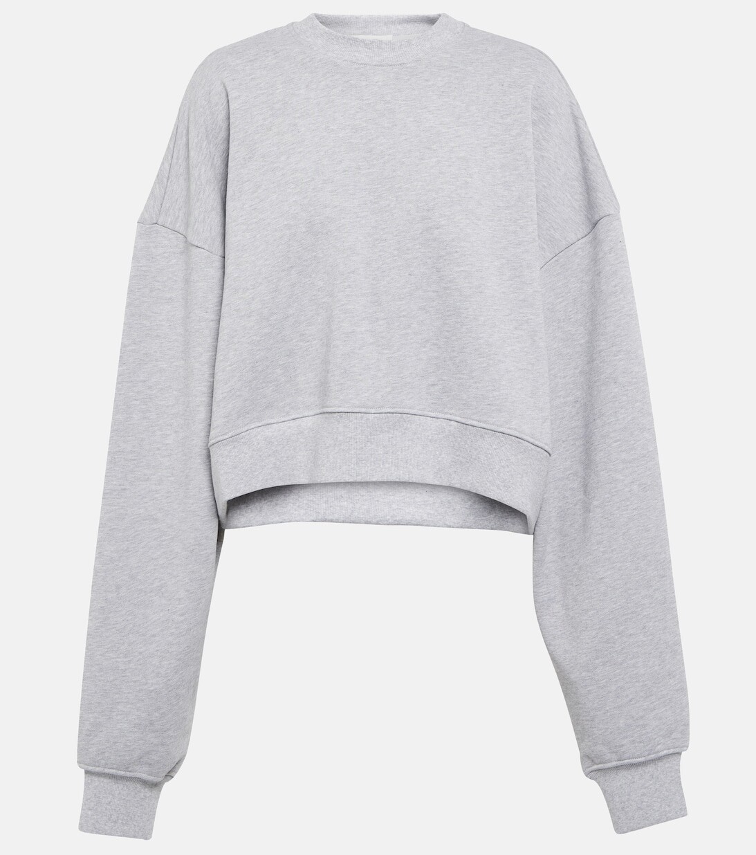 

Толстовка из коллаборации с Hailey Bieber WARDROBE.NYC, серый