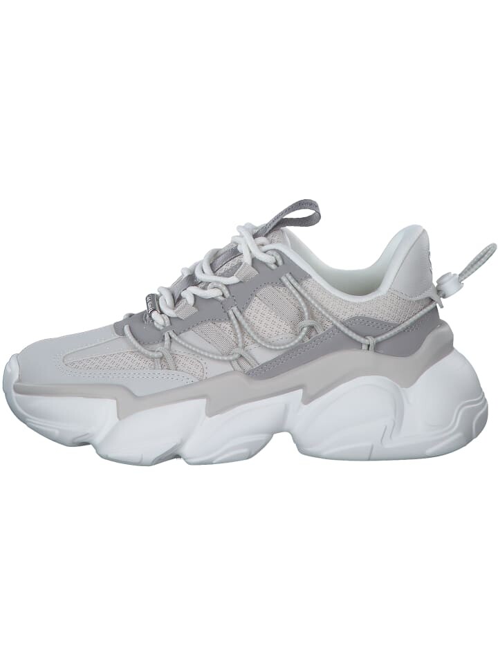 Элегантные туфли на шнуровке Steve Madden, цвет grey/white — фото 2