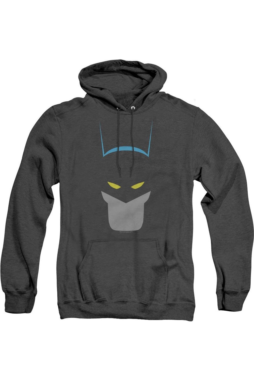 

Batman Simplified Adult Heather Hoodie / Толстовка с капюшоном Gildan, черный