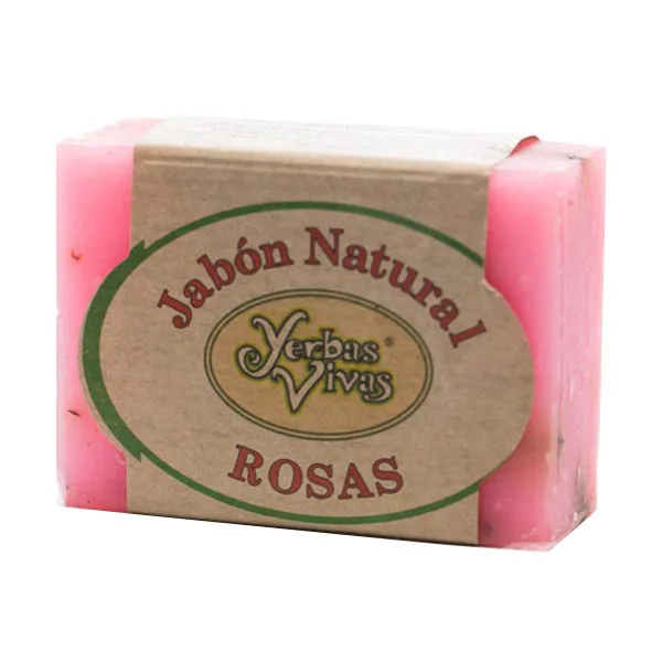 

Идеальное мыло для комбинированной кожи, склонной к сухости Jabon Natural Rosas Yerbas Vivas, 100 g