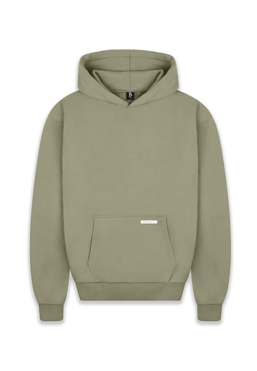 

Толстовка Dropsize с капюшоном " Dropsize Men's Super Heavy Blank Hoodie", оливковый