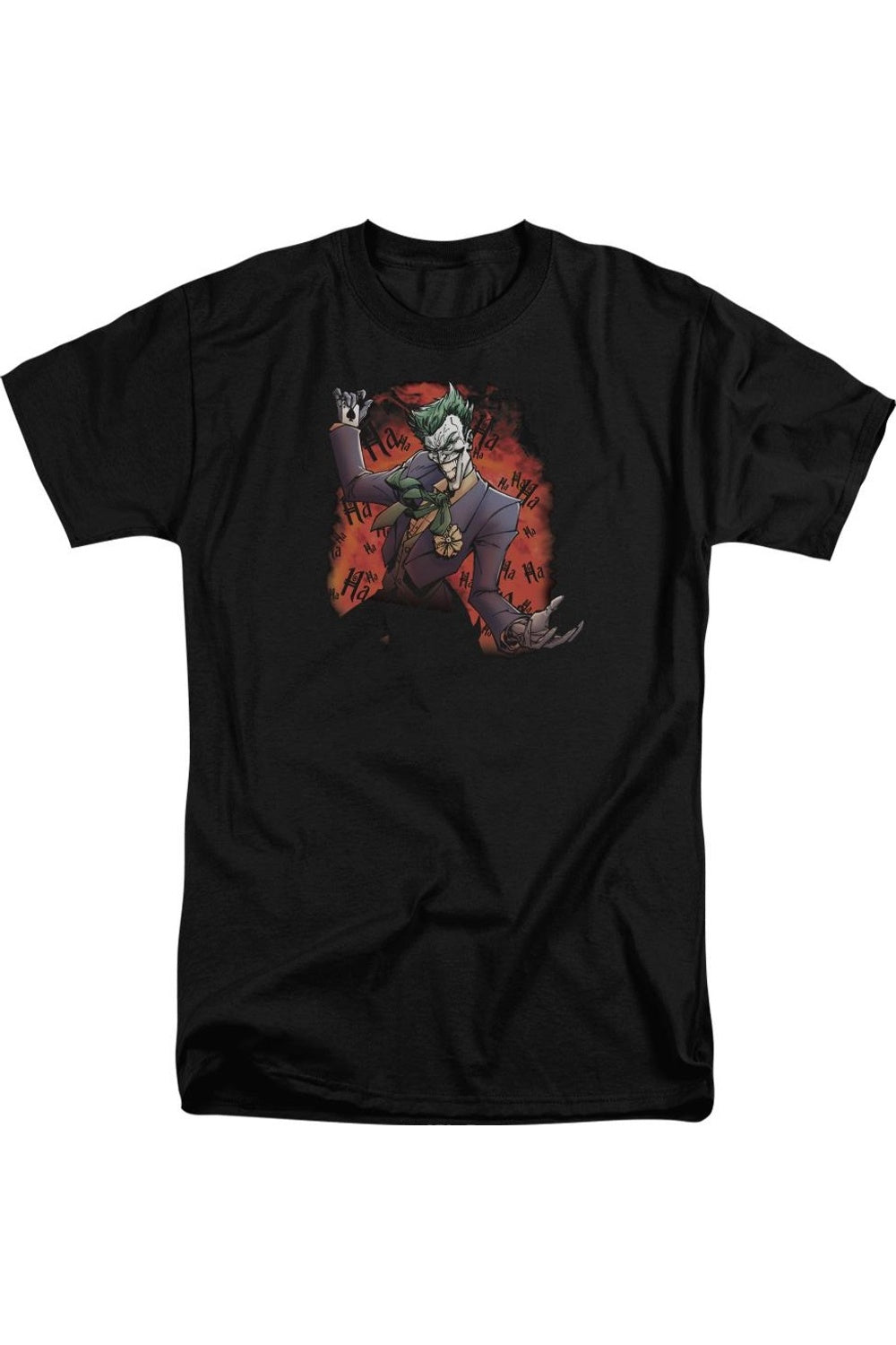 

Футболка Batman Jokers Ave с коротким рукавом для взрослых Gildan, черный