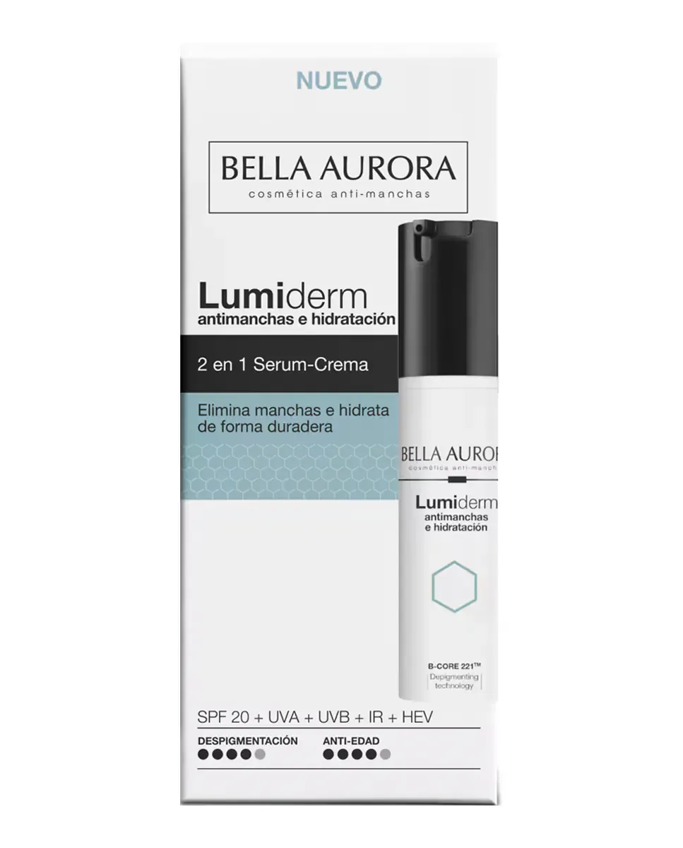 Крем для лица Bella Aurora — Lumiderm против пятен и для увлажнения — фото 4