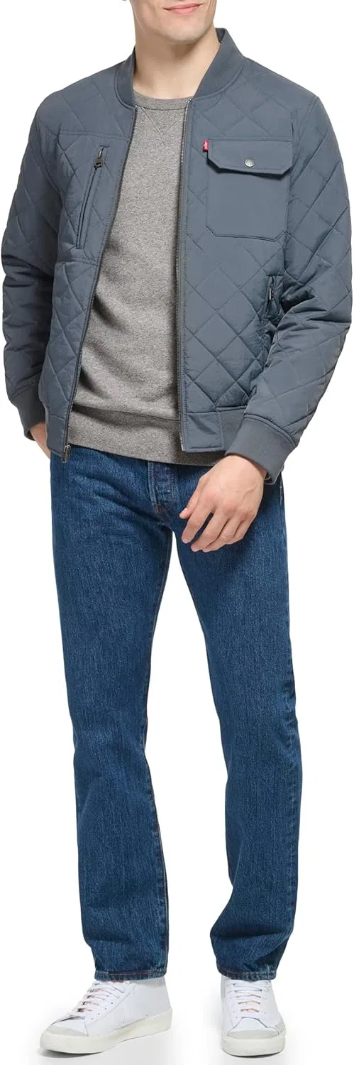 Мужская стеганая куртка-бомбер Levi's Diamond от Levi's — фото 2