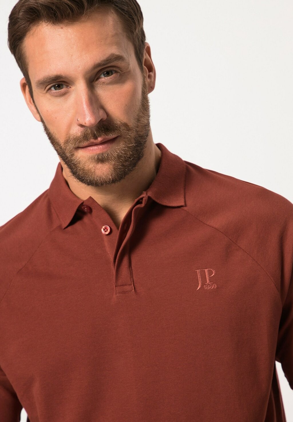 

Рубашка поло RAGLAN SHORT SLEEVE EXTRA LIGHT JP1880, темно-коричневый