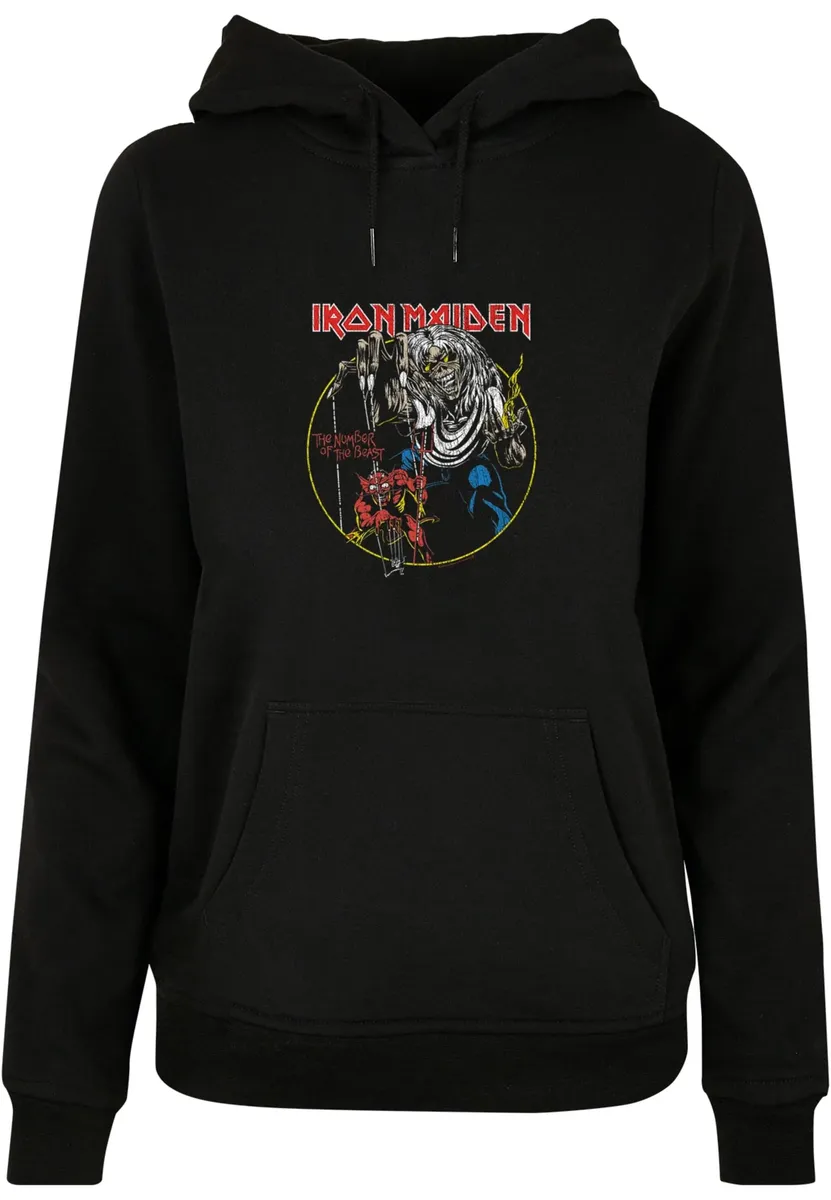 

Толстовка Merchcode "Женская женская толстовка Merchcode Iron Maiden - Colors Circle Basic Hoody", черный