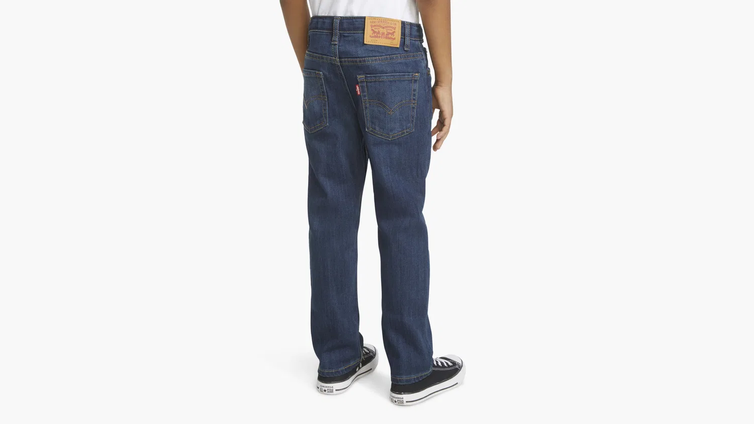 Джинсы 511 Slim Fit Eco Performance для мальчиков 4-7 лет Levi's, Dark Wash — фото 3