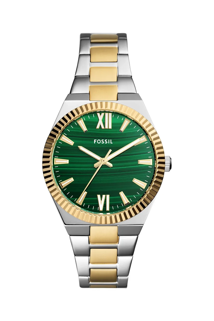 

Часы Скарлетт Fossil, золотой