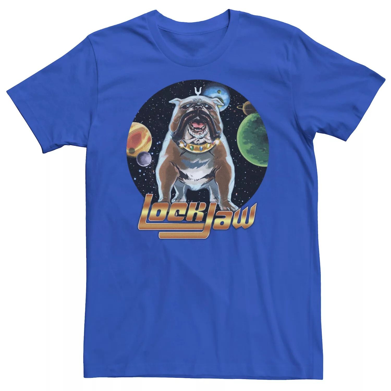 

Мужская футболка Marvel Lockjaw The Inhumans Royal Space Dog Licensed Character