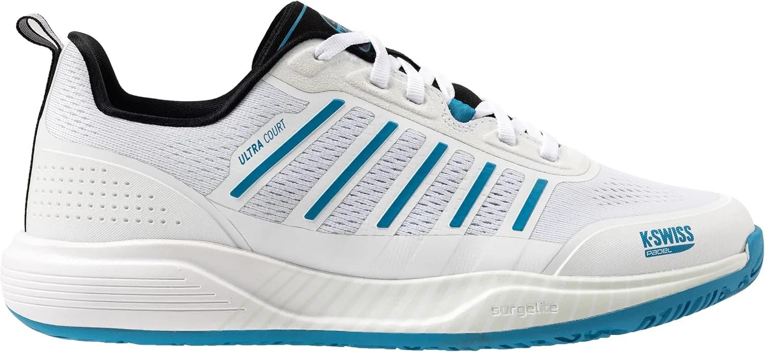 Мужские кроссовки для падела K-Swiss Ultra Court, белый/черный/синий