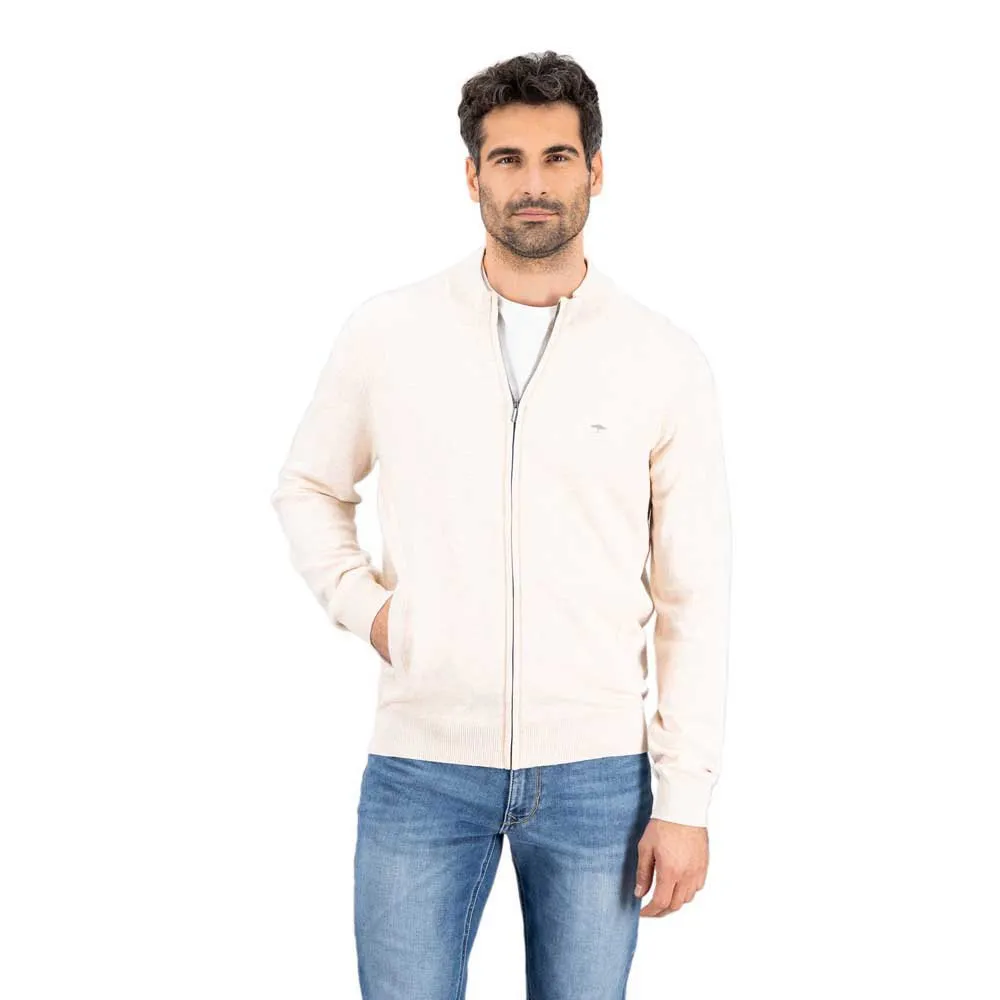 

Свитер Fynch Hatton 1413212 full zip, бежевый