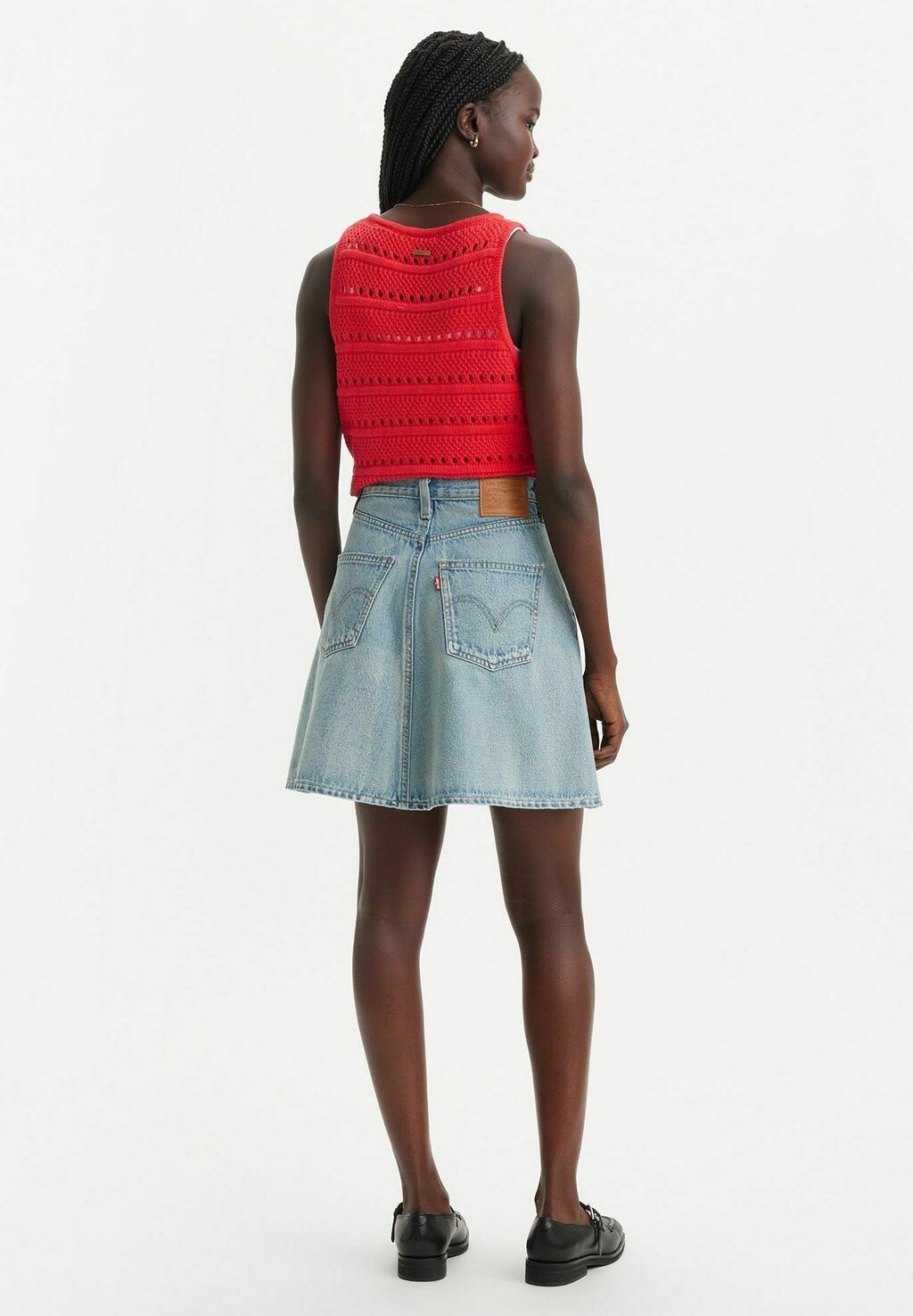 

Мини-юбка FLOUNCE Levi's®, синий деним