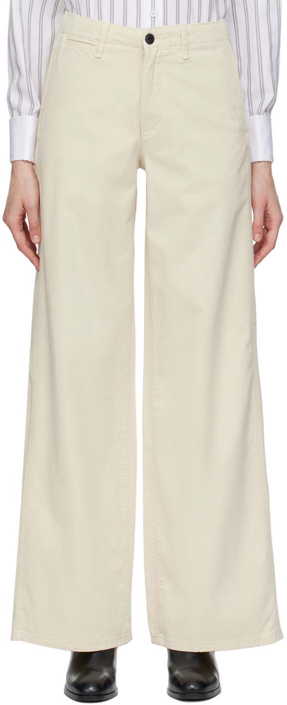 

Бело-белые брюки Sofie Rag & Bone