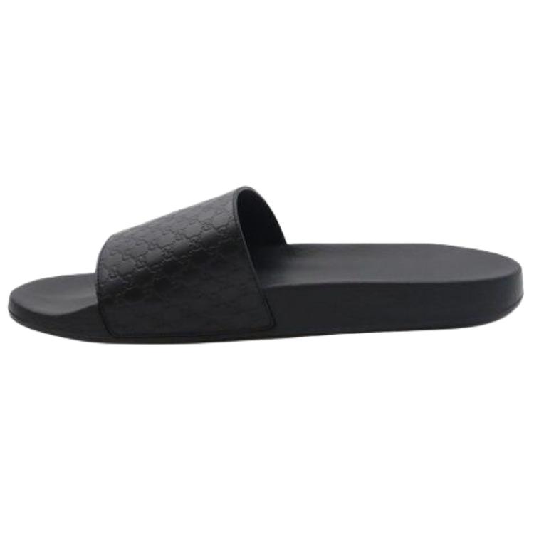 GUCCI Сандалии Women's Microssima Slide 'Black' Women's