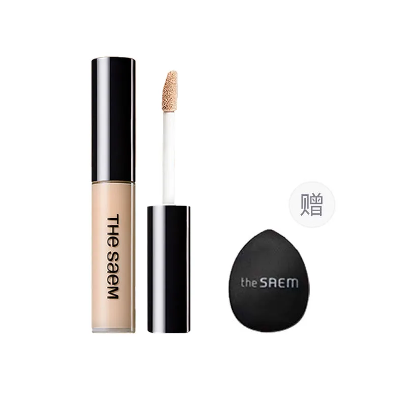 The Saem Стойкий сияющий консилер для коррекции тона кожи, 6,5 г, Size 1.75 Medium Beige (Suitable for Fair Skin)