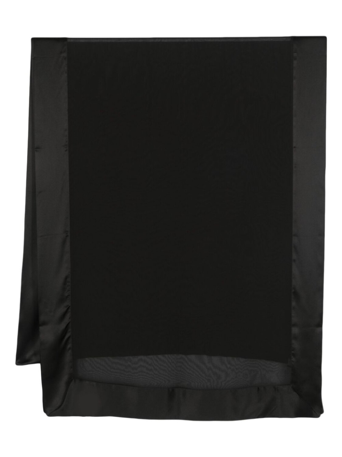 

Saint Laurent шелковый шарф, черный