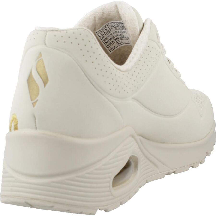Кроссовки Skechers модель Uno - Golden Heart цвет белый — фото 3