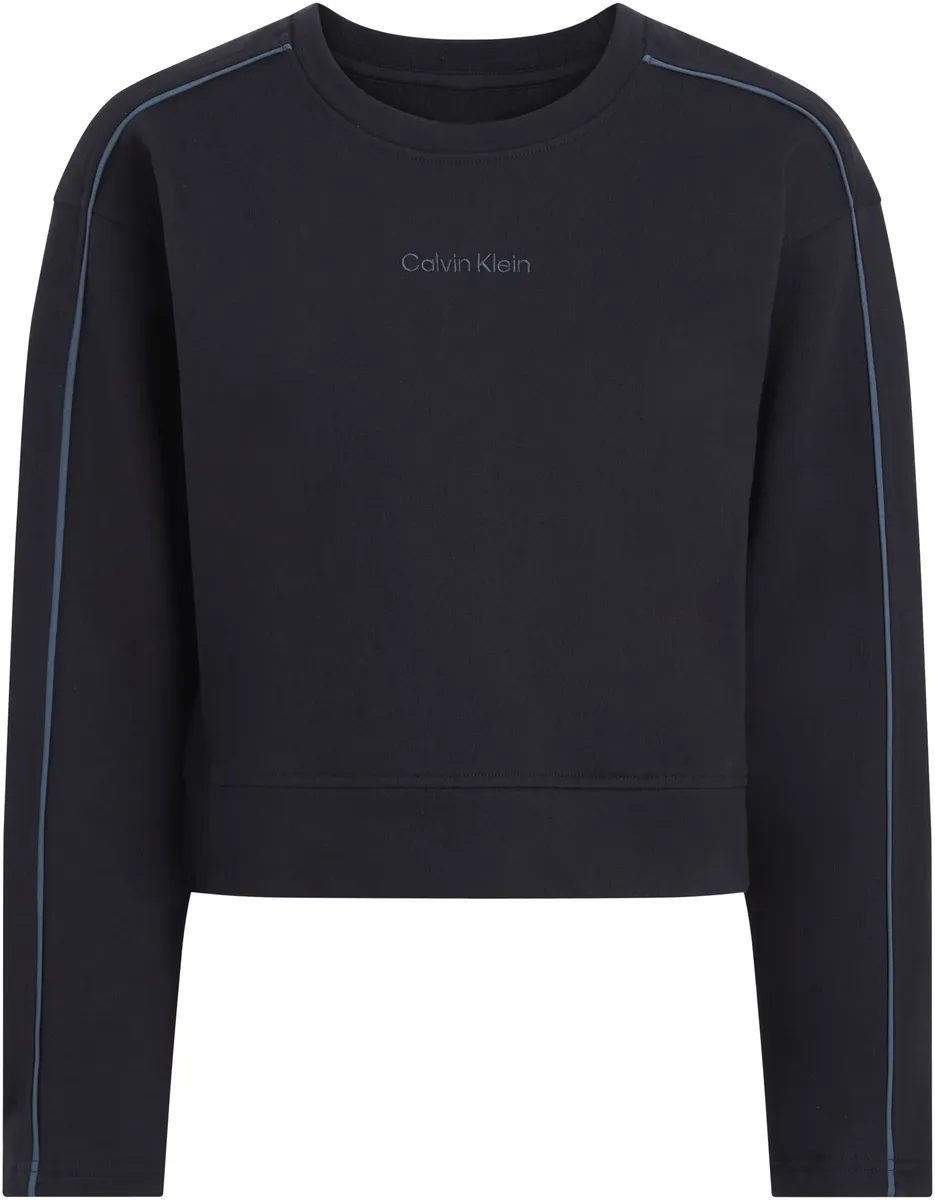 

Толстовка Calvin Klein Underwear "CREW PULLOVER", с контрастными полосками, черный