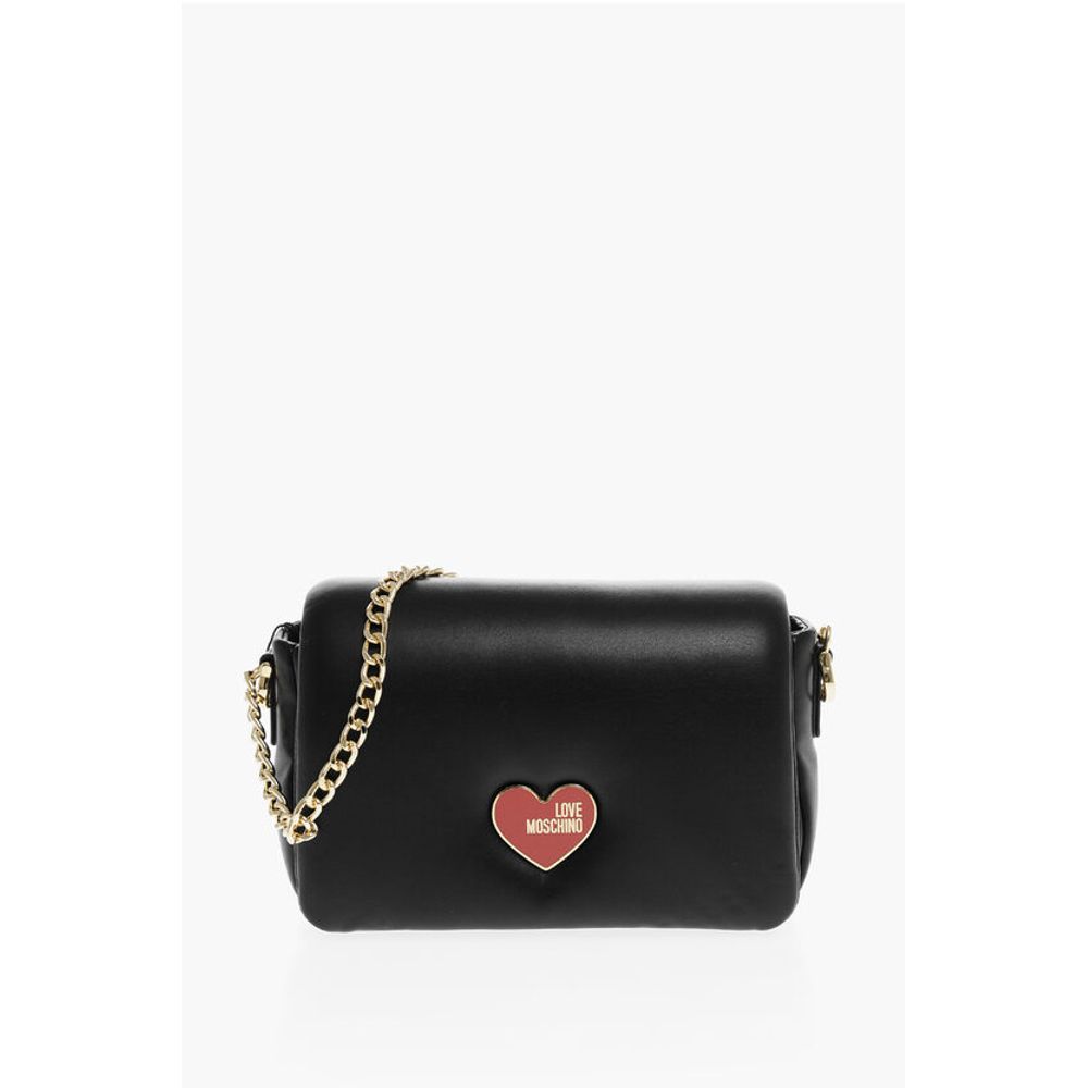 

Сумка через плечо LOVE из искусственной кожи с золотой цепочкой Moschino, черный