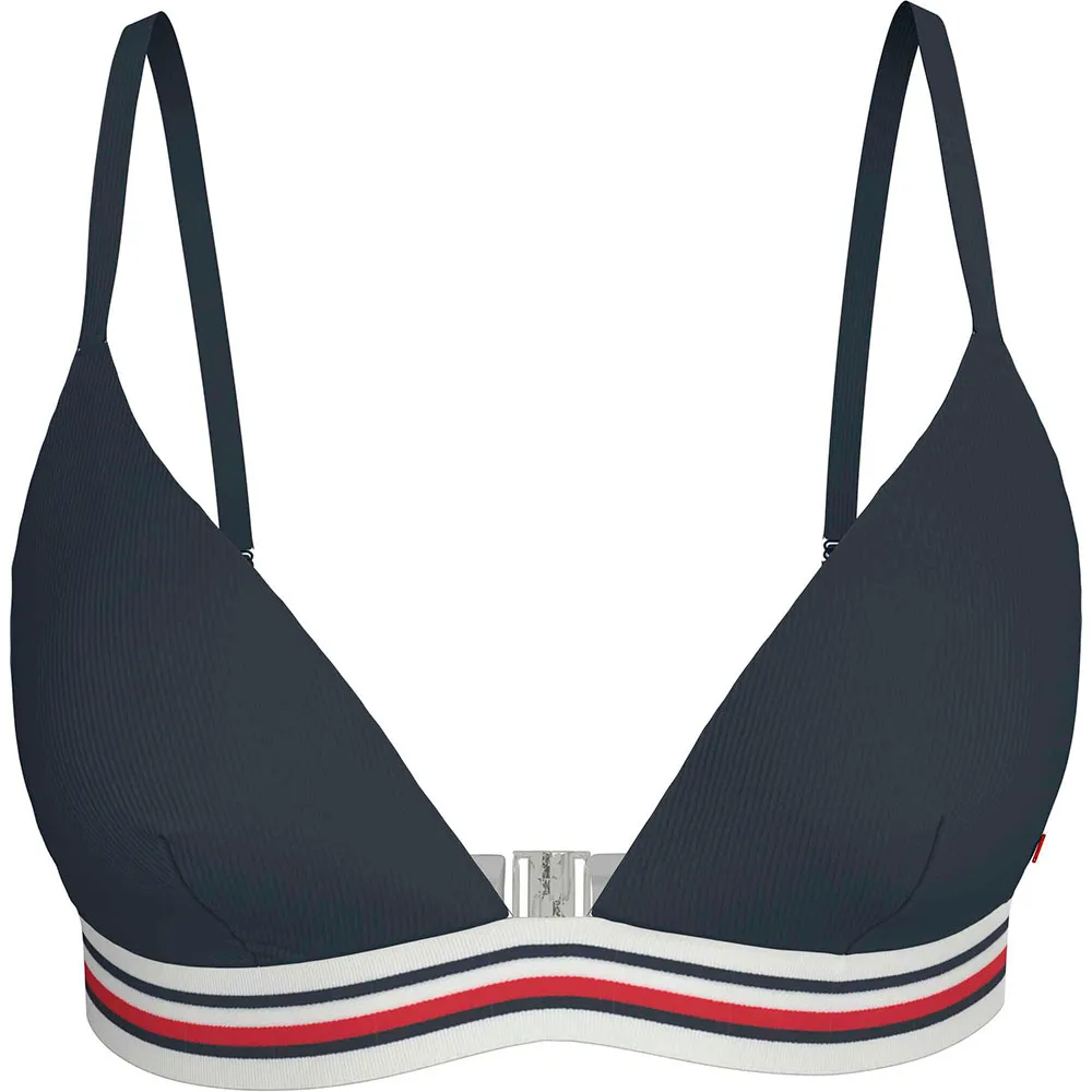 

Топ бикини Tommy Hilfiger UW0UW05805 Triangle, синий
