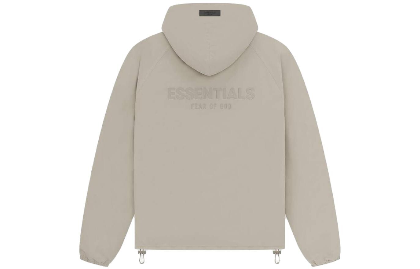 Drop2 SS23 Стеганая куртка мужская Seal Grey Fear Of God Essentials, серый — фото 2