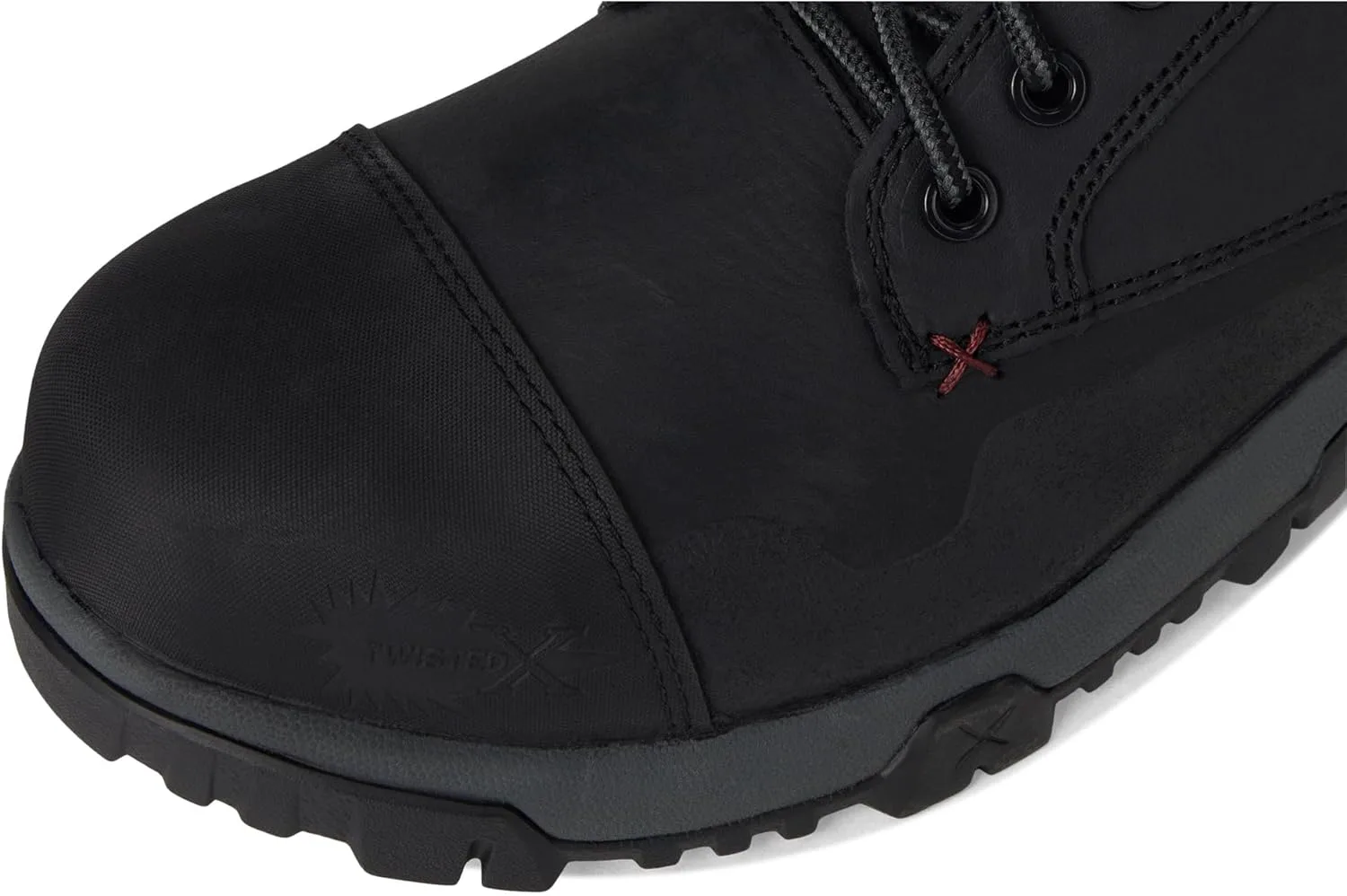 Рабочие ботинки Twisted X Mens 6" с нанокомпозитным носком, черный — фото 2
