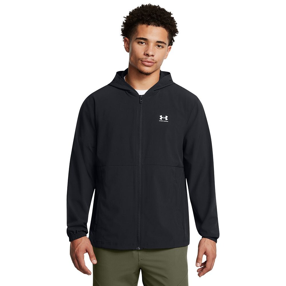 

Мужская тканая ветровка с капюшоном Under Armour Vibe, черный