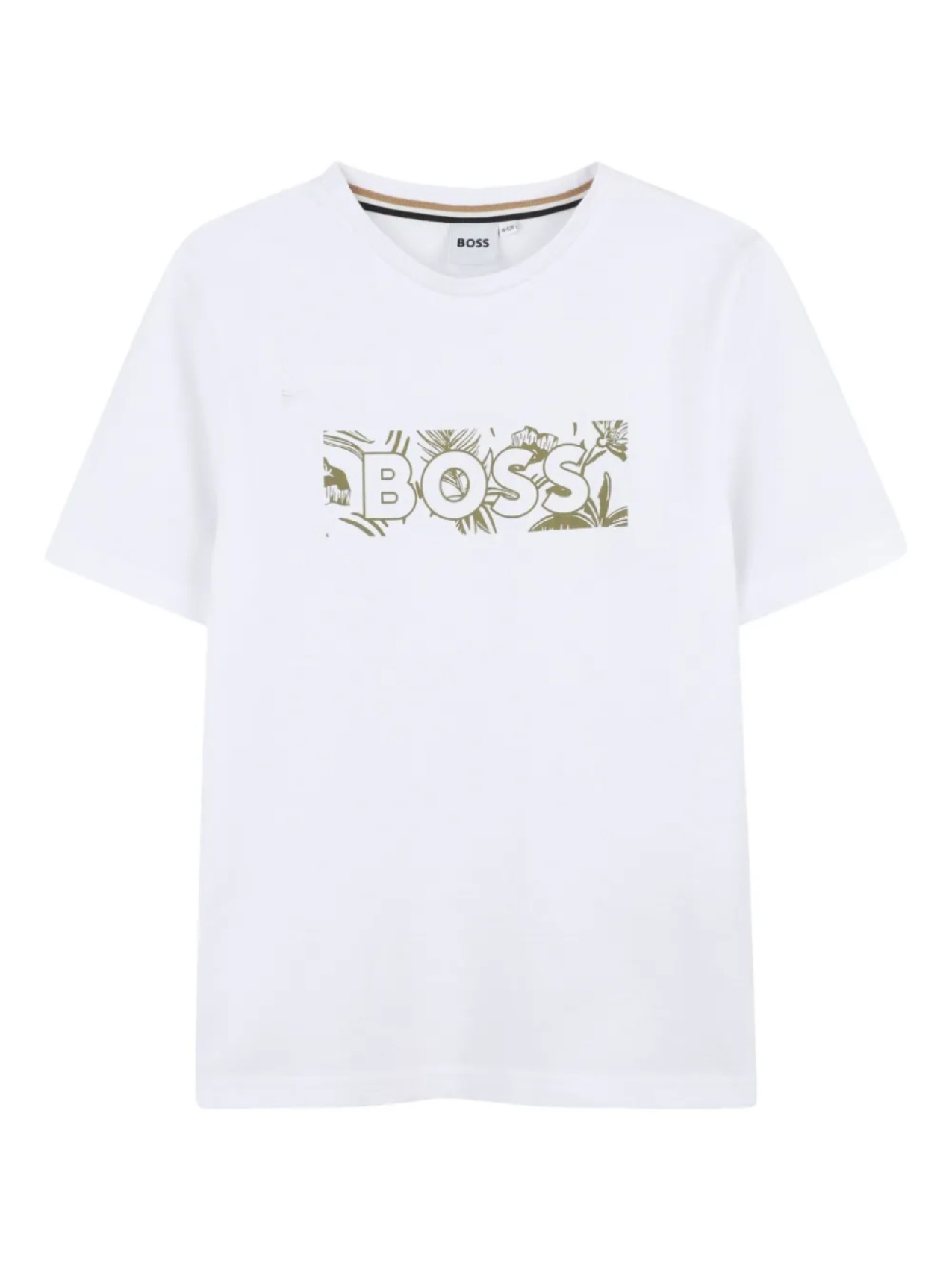 

Футболка с логотипом BOSS Kidswear, белый