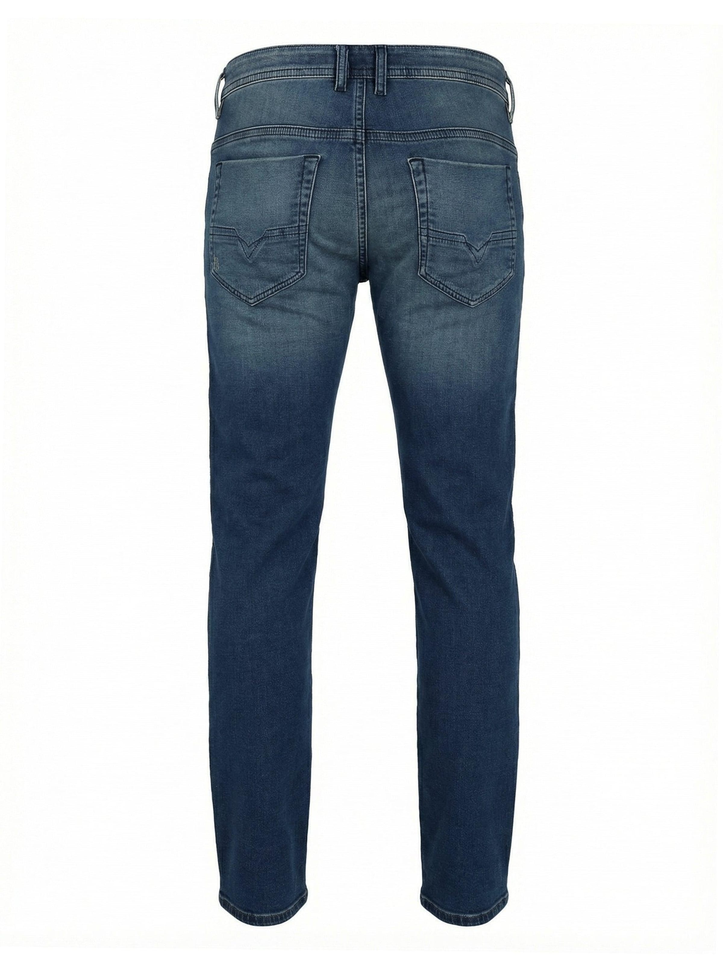 DIESEL Джинсы 'THOMMER' Slim fit в темно-синем цвете — фото 3