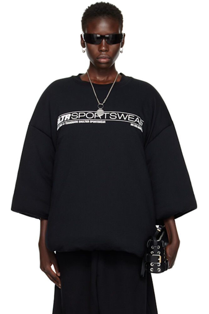 

Черная футболка Shayne Oliver Edition Jean Paul Gaultier