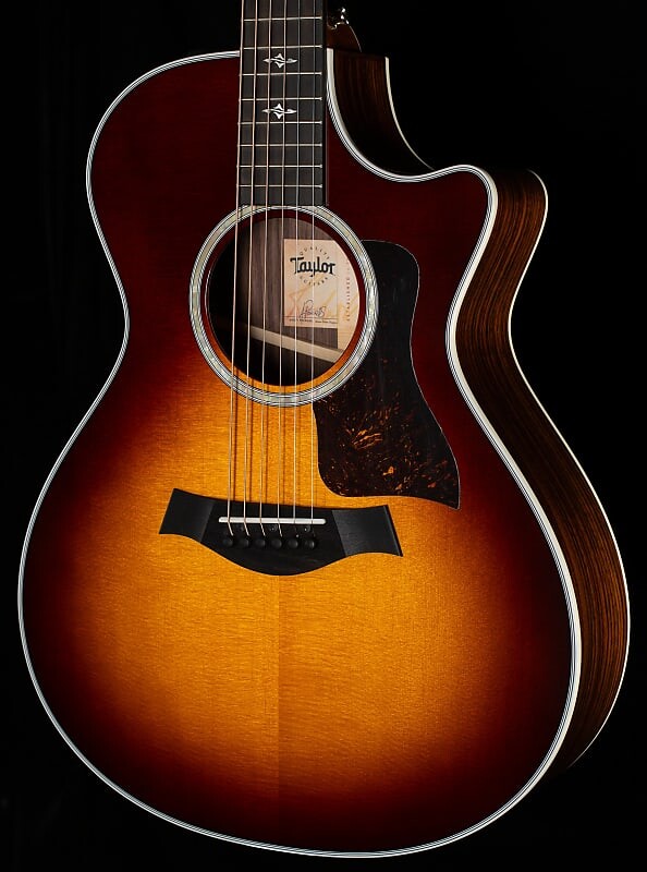 

Акустическая гитара Taylor 412CE-R East Indian Rosewood Tobacco Sunburst Top