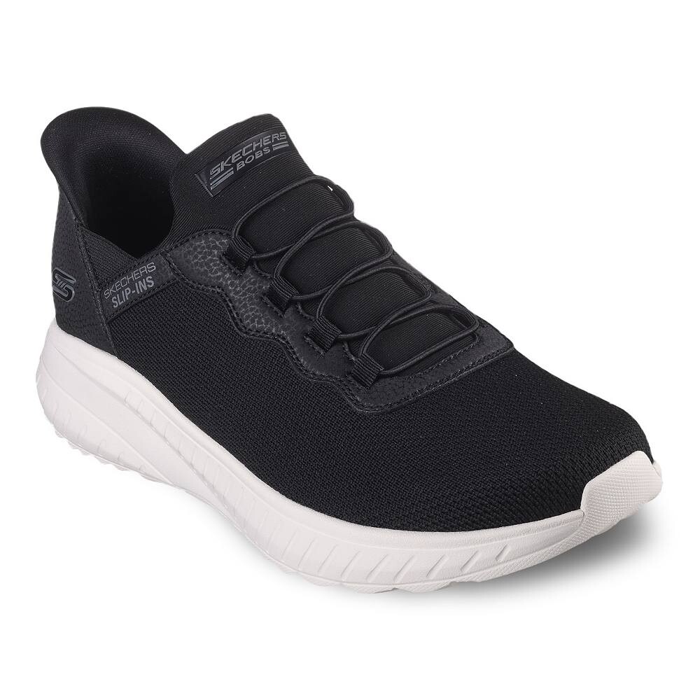 

Мужские слипоны BOBS by Skechers Hands Free Chaos Daily Hype, цвет Black White