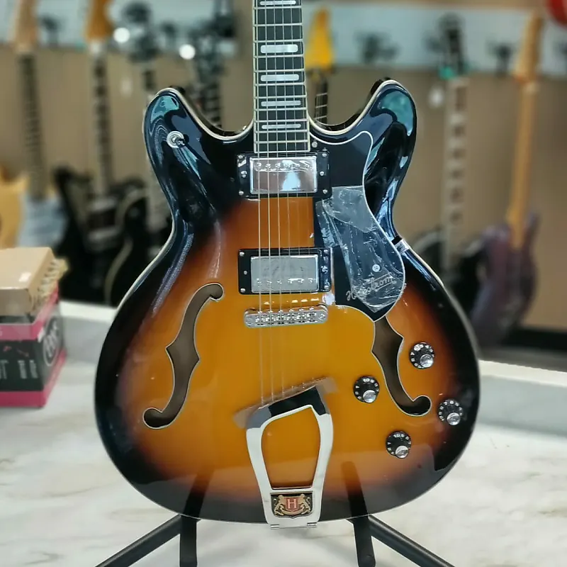 

Электрогитара Hagstrom Viking 2022 Vintage Tobacco Burst