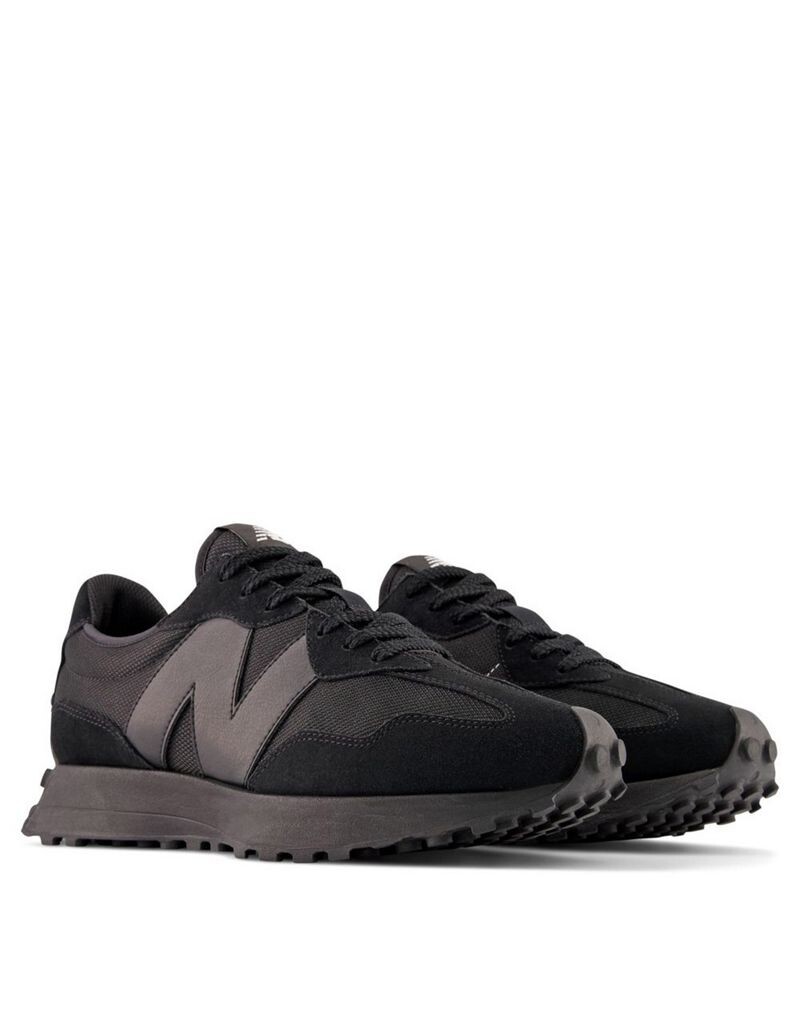 Черные кроссовки New Balance 327 — фото 3
